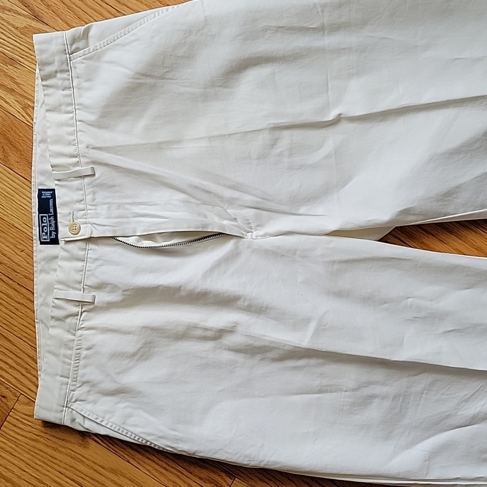 Polo by Ralph Lauren Men's White Chinos
